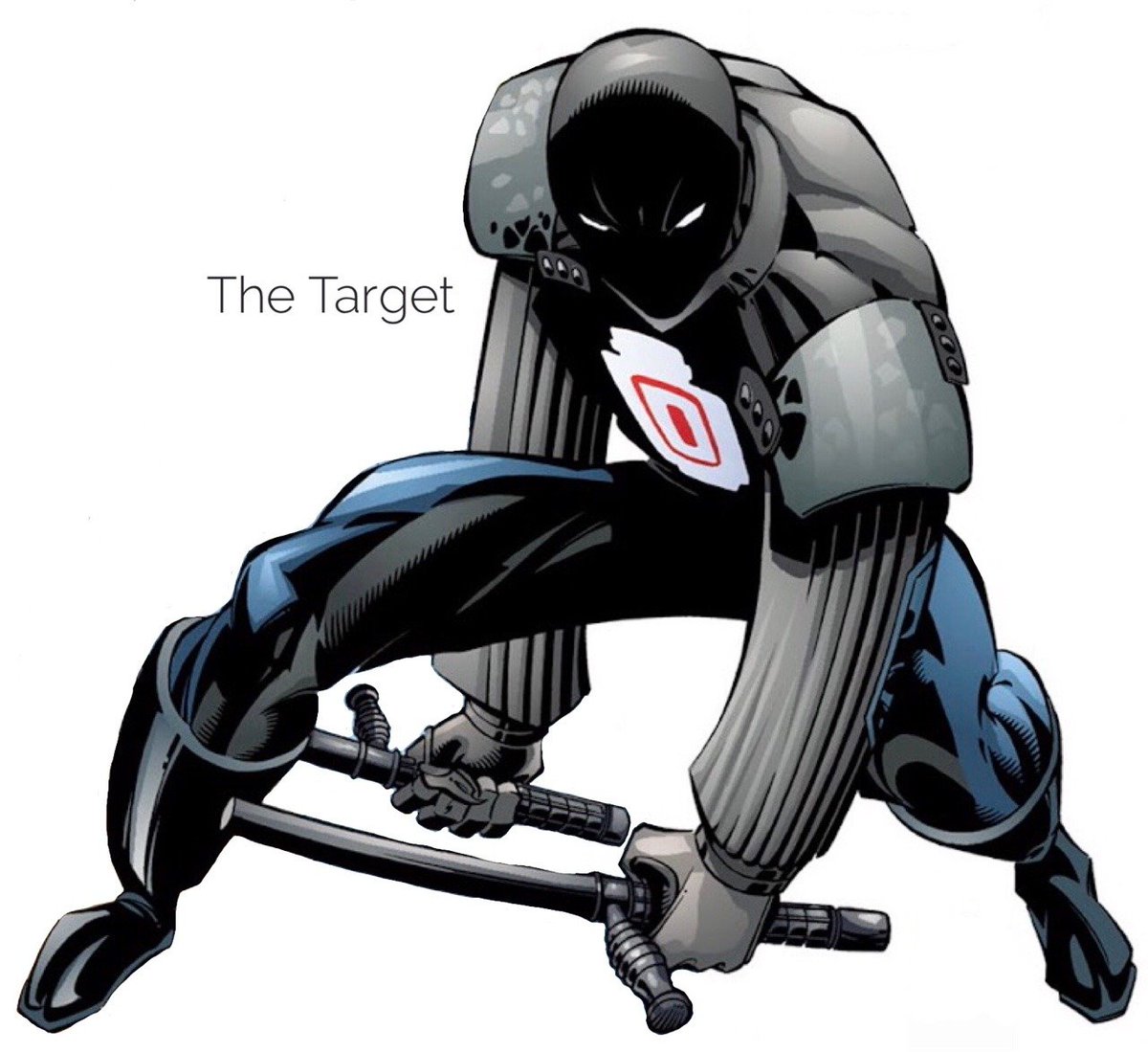 7. Richard Grayson aka The Target, Grayson momentarily took on this antihero identity in order to go deep to expose some corrupt Policemen in Bludhaven but knew he couldn't fight back against the Police under his Nightwing persona since he had to keep up with "heroic" appearances