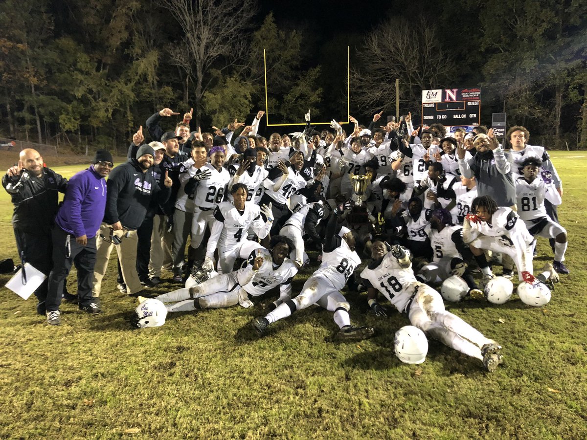 SPC CHAMPIONS! <a href="/CMChargerFB/">Cox Mill Football</a> #BuiltAtTheMill #MillMentality