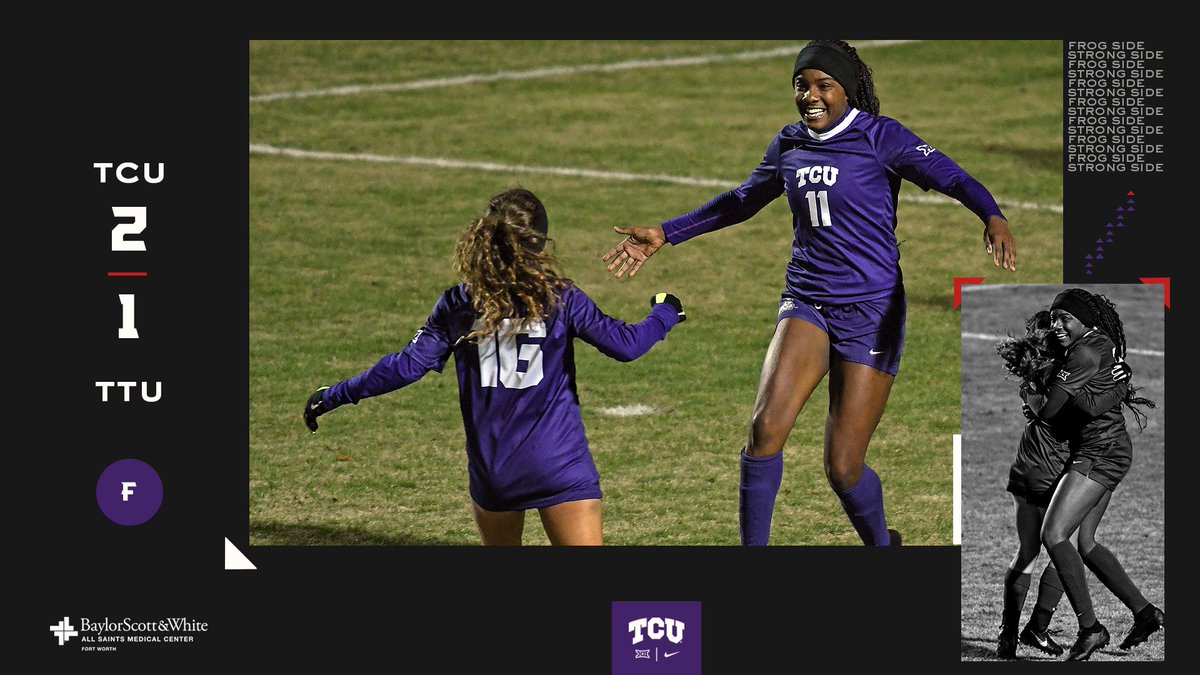 FROGS WIN!!!! Championship game here we come!!! #GoFrogs