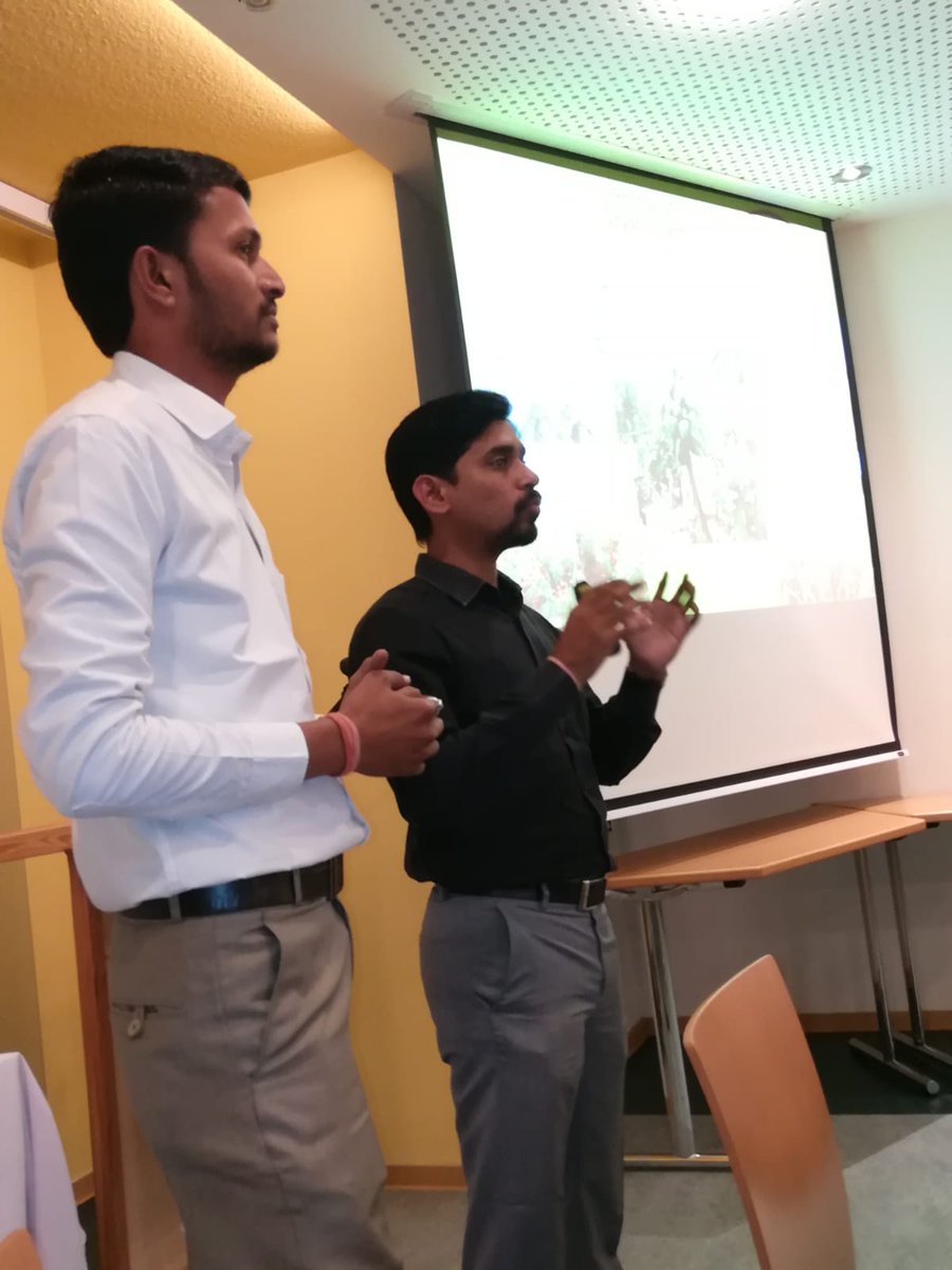 sangam_rainbow's tweet photo. @sangam_rainbow team Sangam spoke about organic farming practises in India hosted by our Partners @diz_ffm In Frankfurt last evening. They came... they saw... they conquered!! Great work done!! https://t.co/X6K0RrwLkR