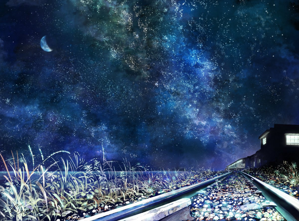 ロイヤリティフリー 銀河鉄道の夜 イラスト かわいい かっこいい無料イラスト素材集