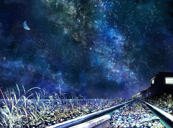 Twoucan 銀河鉄道の夜 の注目ツイート イラスト マンガ