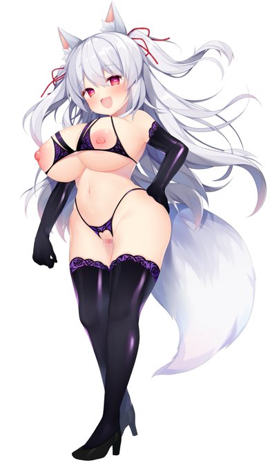 裸体と諸々表情差分 