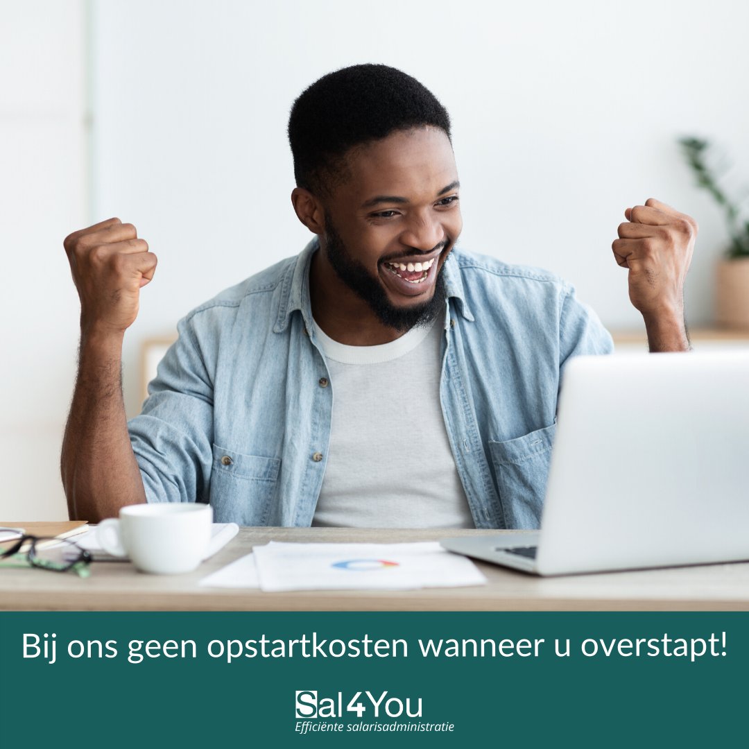 Bij Sal4You geen opstartkosten wanneer u overstapt! Wilt u meer weten over de voordelen van het overstappen naar ons? Neem dan contact met ons op! bit.ly/2KLwWtk