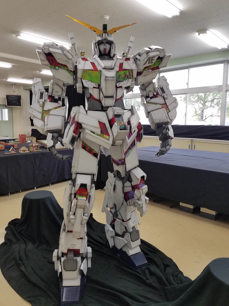 段ボールで作ったガンダムがクオリティ高すぎてヤバイｗｗｗ