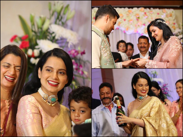 Kangana Ranaut's Brother Aksht Gets ENGAGED, Rangoli Chandel Shares PICS & VIDEOS From Celebrations

#Panga Actress Grooves On Traditional Himachali Folk Dance #Natti 

news.abplive.com/movies/kangana…

#KanganaRanaut #AkshtRanaut #RituSangwan #RangoliChandel