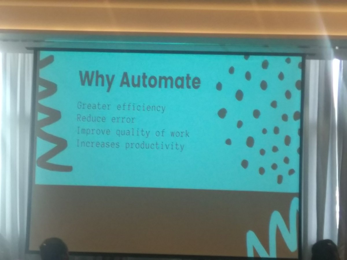 Automate with Ansible session by <a href="/Cellulant/">Cellulant</a> happening now at #AWTC19 

#SheLeads #WomenInSTEM <a href="/akirachix/">AkiraChix</a>