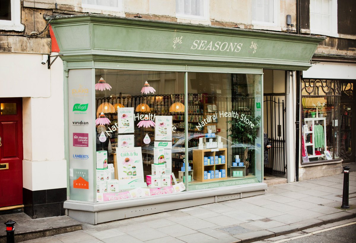 Our lovely venue on George Street in Bath.

Seasons Health Store is a fab place to stock up on all things health and natural, whilst having a massage with us  💃

<a href="/VisitBathHotels/">Visit Bath Hotels</a> <a href="/VisitBath/">Visit Bath</a> <a href="/BathConnection/">Bath Connection</a>
