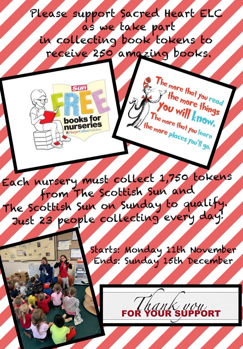 SacredHeartELC's tweet image. Please spread the word we are collecting these tokens inside The Sun Newspaper. They will benefit our children in so many ways! #StimulatingImagination #DevelopingUnderstandingOfOurWorld #BigThingsStartSmall