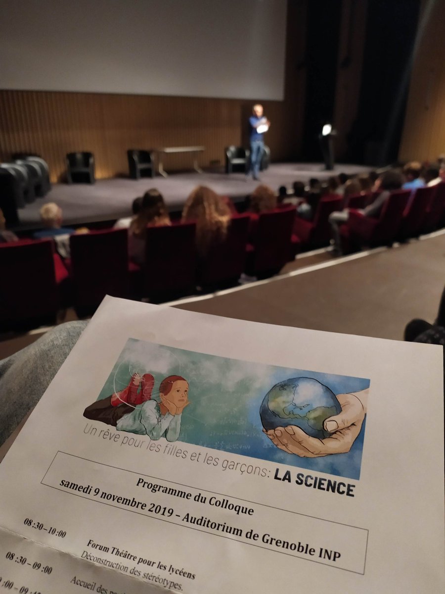 L'AFNEUS est présente aujourd'hui au colloque "Un rêve pour les filles et les garçons : LA SCIENCE" organisé par @PariteScience @FemmesSciences @UdppcG et @SFP_officiel 38 autour du thème de l'enseignement des sciences. @FES_AFNEUS
#FemmesEnSciences
🔽🔽