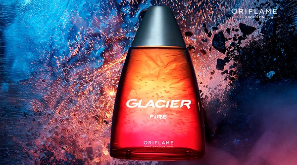 Introducing Glacier Fire for men who love extremes. A fragrance that evokes clash of ice and fire and a boost of energy.

#BeautifulChange #Oriflame #BeautyBySweden #CareForNature  #Ingredients #Naturalingredients  #ClimateConscious