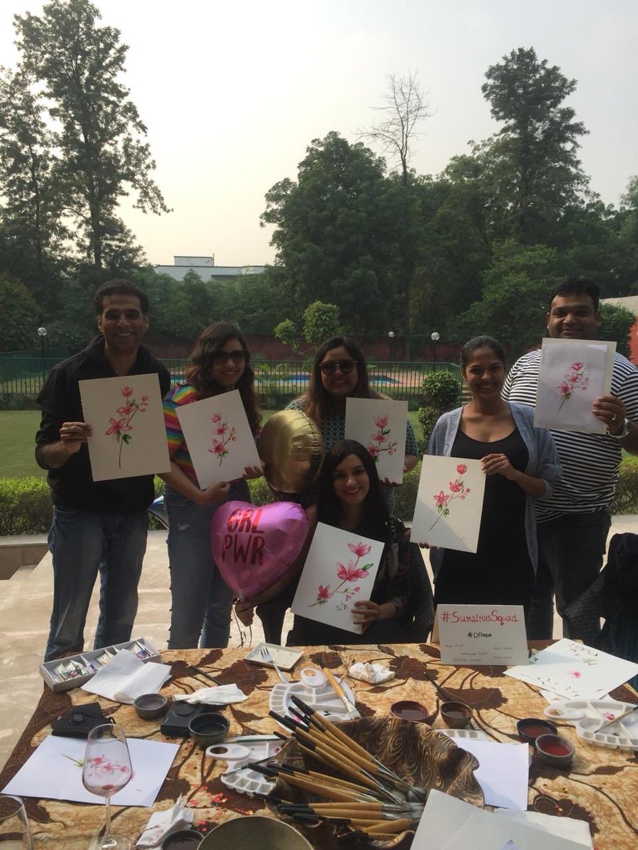 TheSeventhSens's tweet photo. ART RETREAT
#theseventhsense #corporate #art #workshop #retreat #artretreat #delhi #artist #teambuilding #hanacee #creativity #life #gurgaon #farm #gurgaon #lvindia #gucciindia #armaniindia #diorindia #burberryindia #pradaindia #uniqloindia https://t.co/jIIQL07HgL