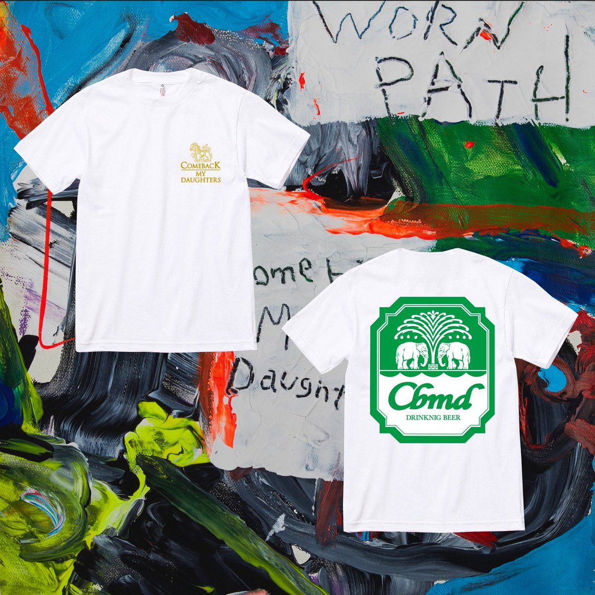 CBMDofficial's tweet photo. 11/17(sun) @shindaitaFever "ComeHome"にてNew marchを販売致します。『WORN PATH』EPも当日CDご用意してあります💿
#comebackmydaughters
#WORNPATH https://t.co/rtPM3CUeHH