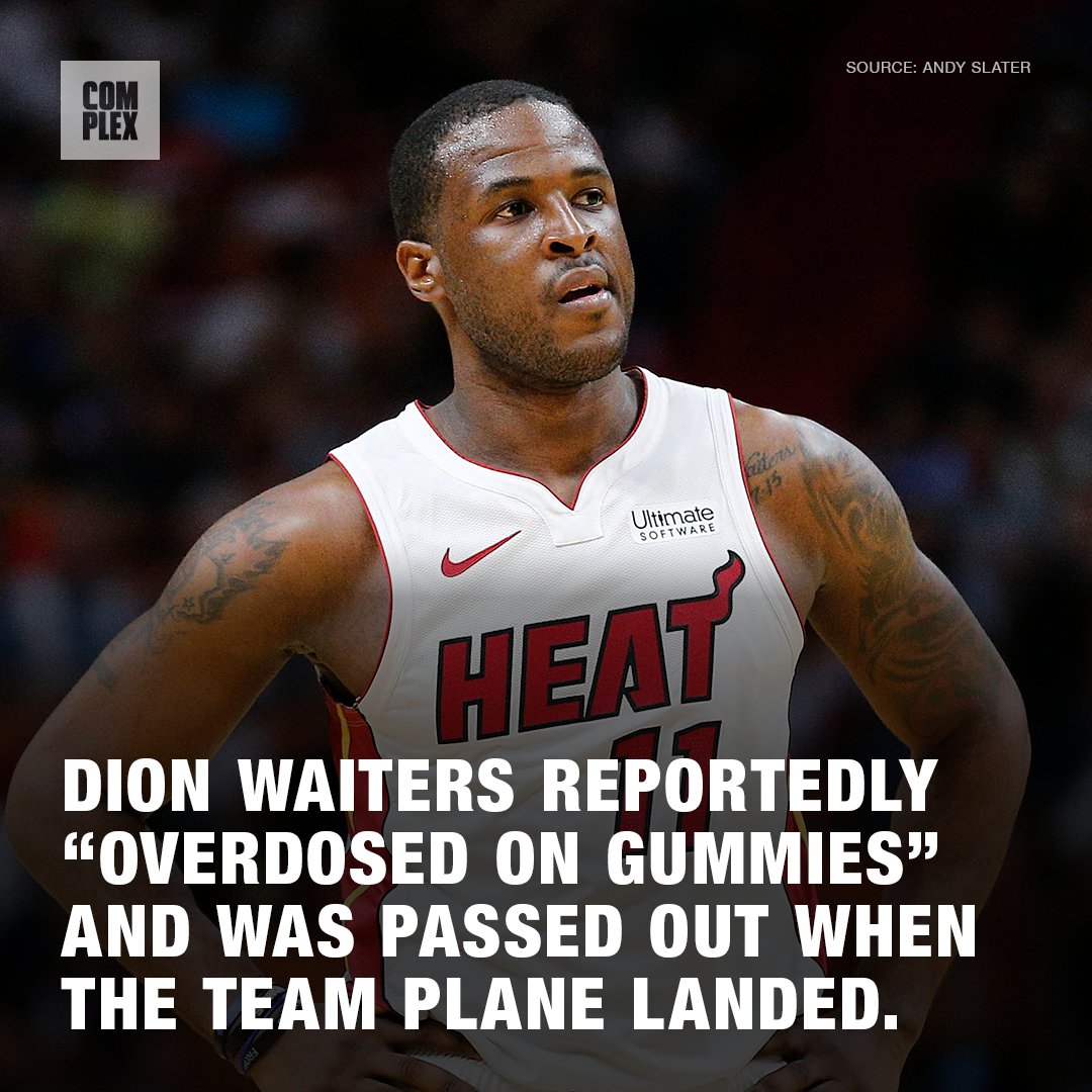 Dion Waiters reportedly 'overdosed on gummies' and was passed out when the team plane landed. Waiters reportedly had a seizure when he woke up.
Story: http://cmplx.co/MRIvf4E