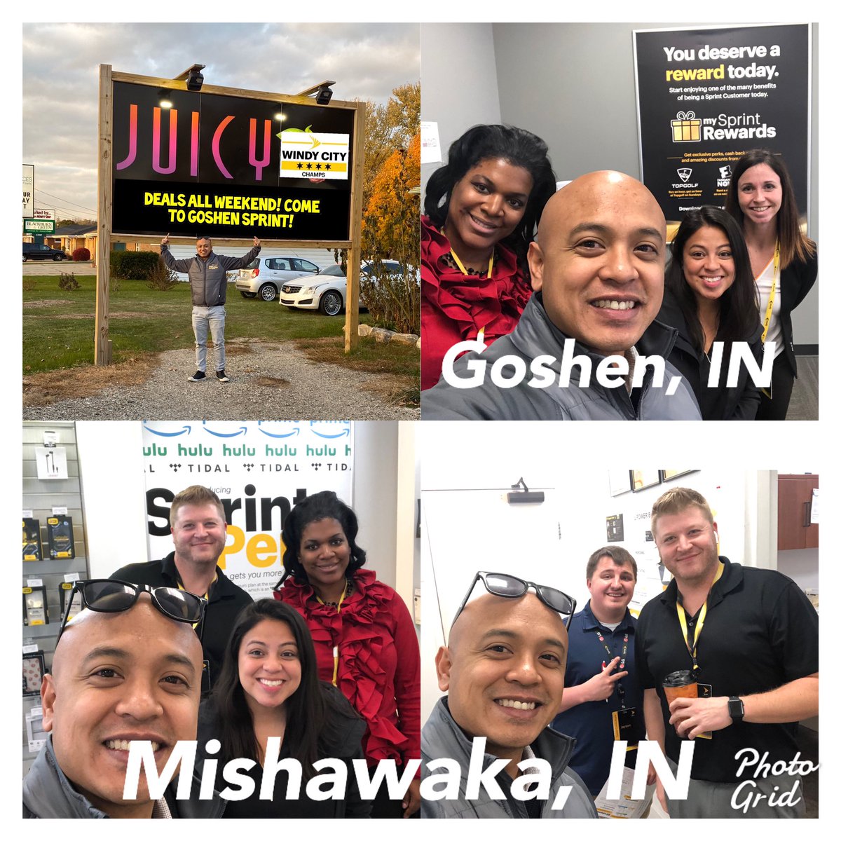 RDMBeasts's tweet photo. Great visits today to T4 on Small Biz Fri-Yay with DM @Natasha9603 Thank you for bringing the focus even stronger with the district and being a great partner to Team BeastMode. Always consistent. It was a sign, bc we literally found one in Goshen, IN. :)
#T4 #JuicyDeals #WCC https://t.co/hrzQ8BAWp4