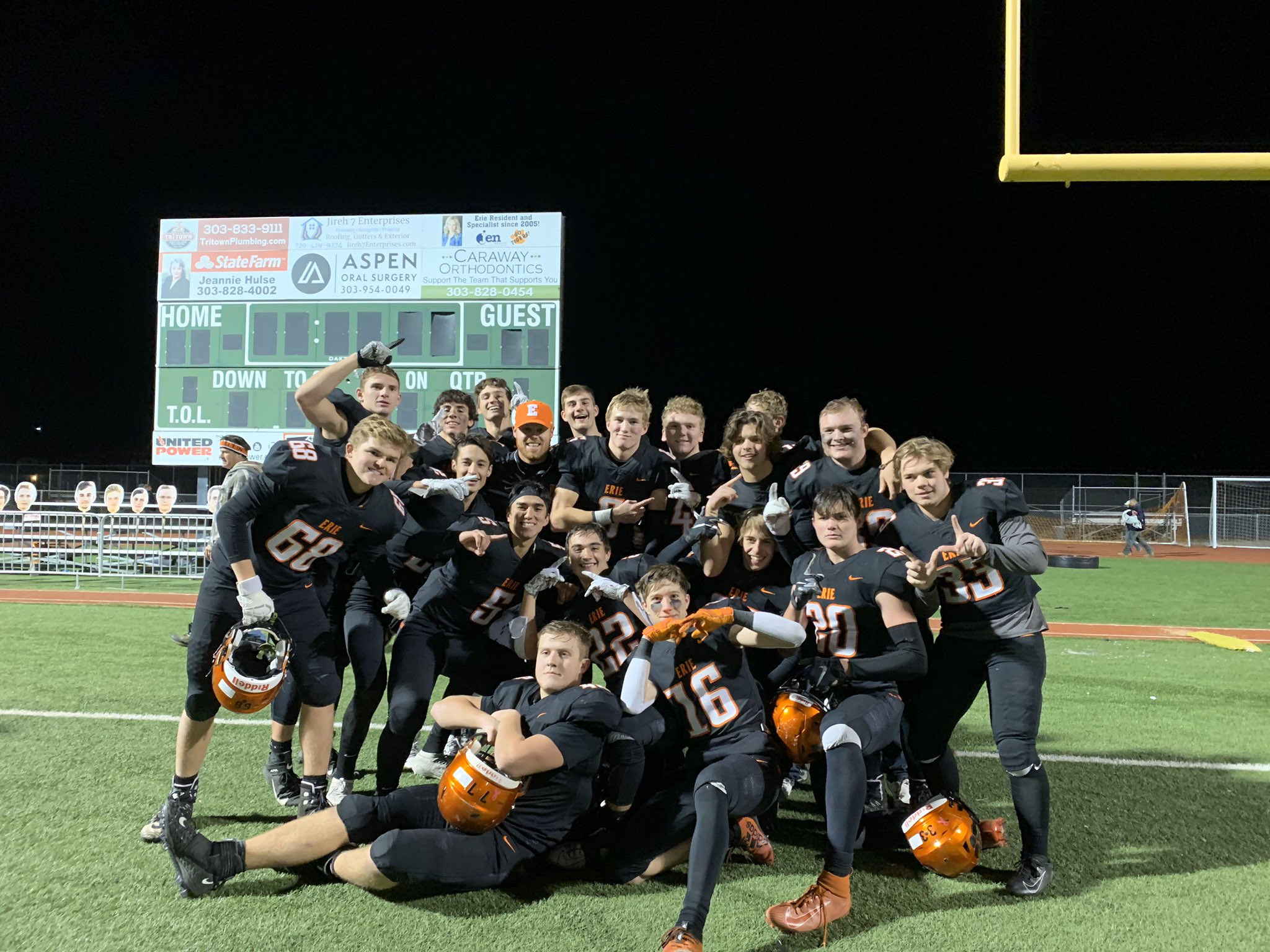Erie High Football on Twitter "Your North Valley League Champions! 🏆 