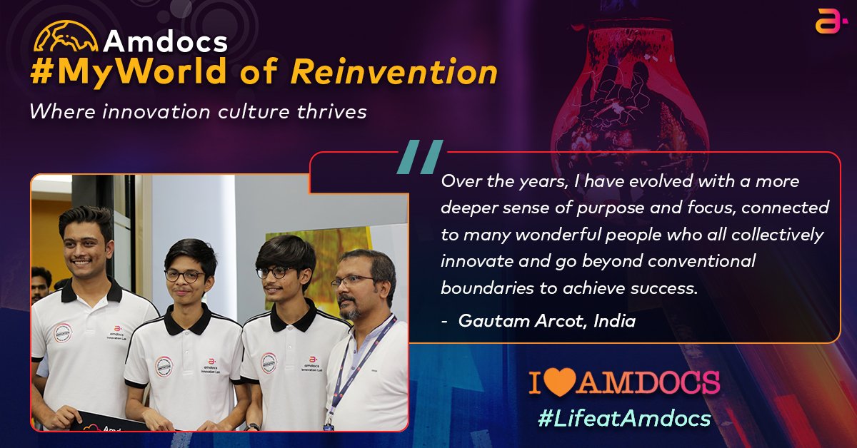 Amdocs's tweet photo. Are you looking for a career where your innovation and creativity can shine? Come join our incredible Amdocs team and be a part of something truly exceptional!
Don't wait, start today » https://t.co/gUTV7bH700
#iamdocs - are you?
#iamdocsIN #Amdocs #TeamIndia https://t.co/pZrHSLHN9Q