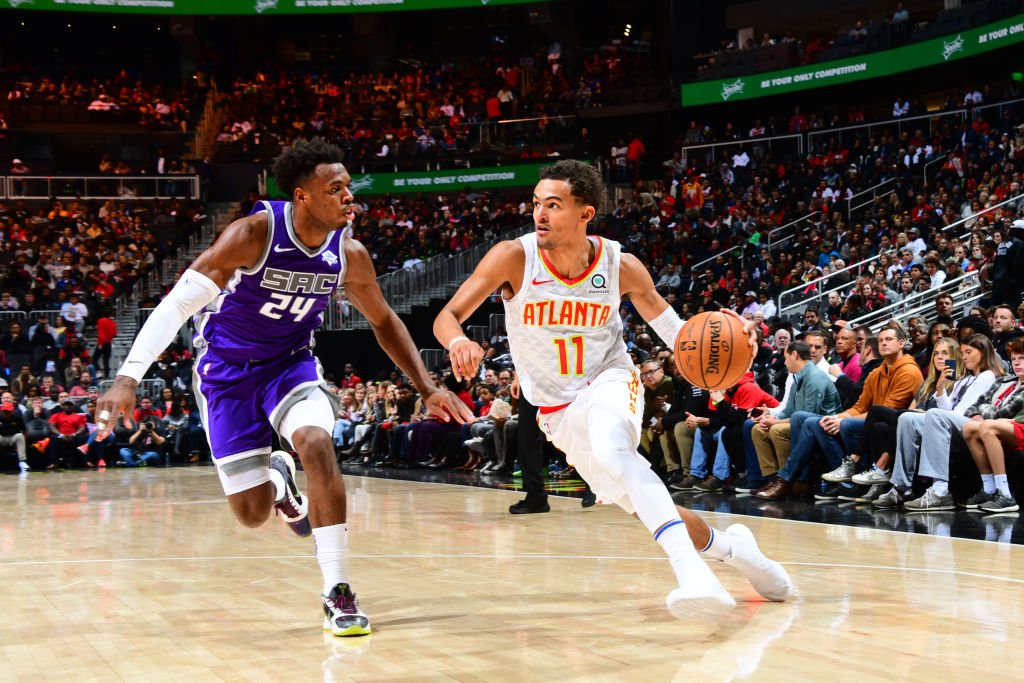 Trae Young is the first @ATLHawks player to produce at least 30 points and 5 steals in a game since Mike Bibby in January 2009, and the first to do that with 10+ assists since Pete Maravich in March 1974.