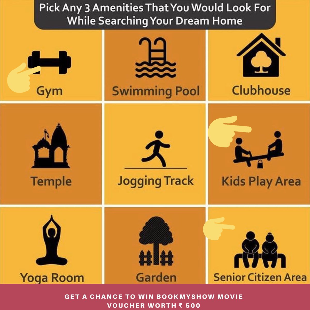 prashantDocean's tweet photo. @househomein Three amenities that I would pick in my society would be

💛 Senior Citizen Area :- For my Parents
♥️ Kids Play Area :- For my Kids
🧡 Gym :- For Regular Exercise &amp; fitness
#househome

#PropertyContest
#PropertyManagement
#RentalManagement
@househomein 

@JainShantilal12
@sd12dec https://t.co/rs9f3GThQq