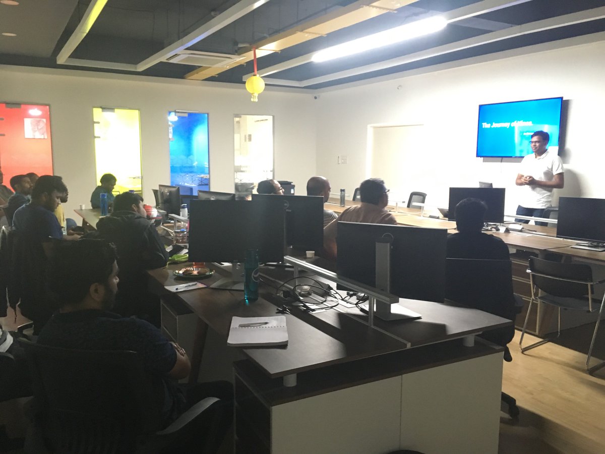 squadcastHQ's tweet image. Super exciting to hear about the insights from @sr_rishikesh  on the #ContinuousReliability mission at @rapidobikeapp in the SRE for the Masses meetup! Make Reliability your mission by joining the Bangalore DevOps Meetup Group -&amp;gt; meetup.com/Bangalore-DevO… ! #sre #meetup #DevOps