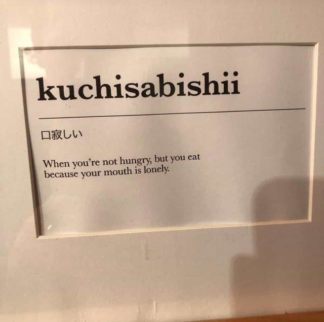 that is the reason how we get fat.