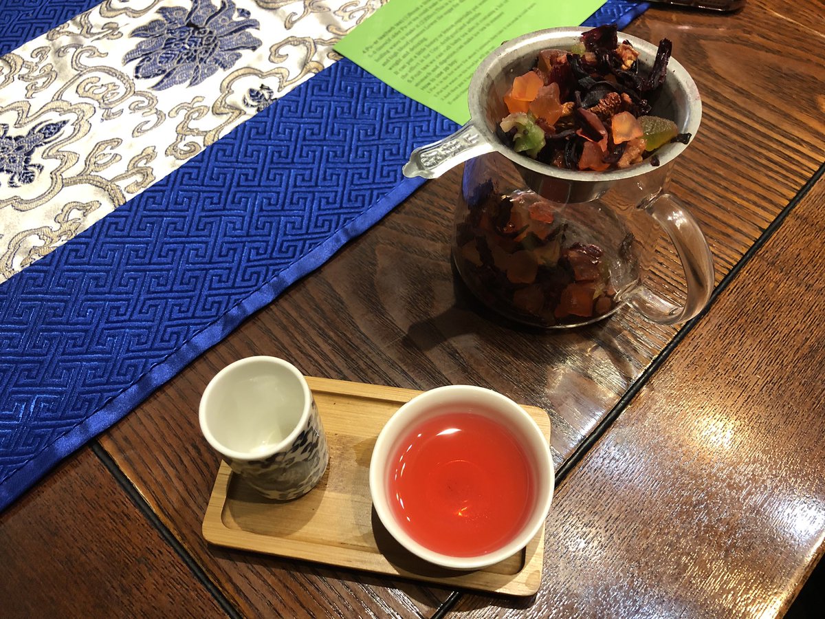 Second stop of the day in Beijing, the Ao Linwencha Tea House. We enjoyed a presentation and tea tasting. Students learned about different kinds of tea and their health qualities. <a href="/rochcommschools/">Rochester Community Schools</a> #RCSGlobal