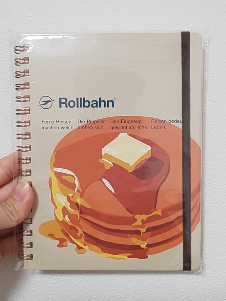 ロルバーンのワークショップ📒 念願のホットケーキ柄🥞 美味しそうに