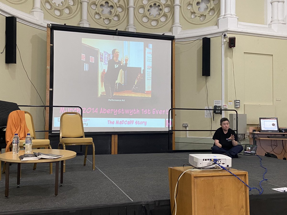 Rachel from <a href="/theMaDCaff/">MaDCaff</a> shares with us ‘The MaDCaff Story’ #ESRCFestival <a href="/esrc/">Economic and Social Research Council</a>