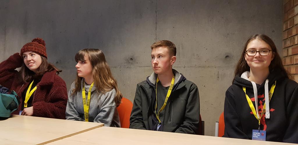 All studiously ready for Reclaim the Frame. <a href="/ASFFest/">AestheticaFilmFest</a> <a href="/YorkStJohn/">York St John University</a>