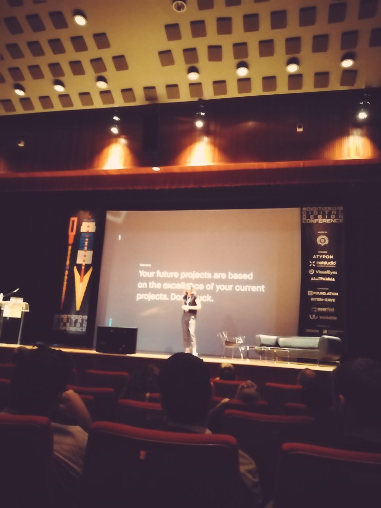 bmanologlou's tweet image. Your future projects are based on the excelence of your current projects. Don&apos;t suck  @DeptAgency #Digitized19