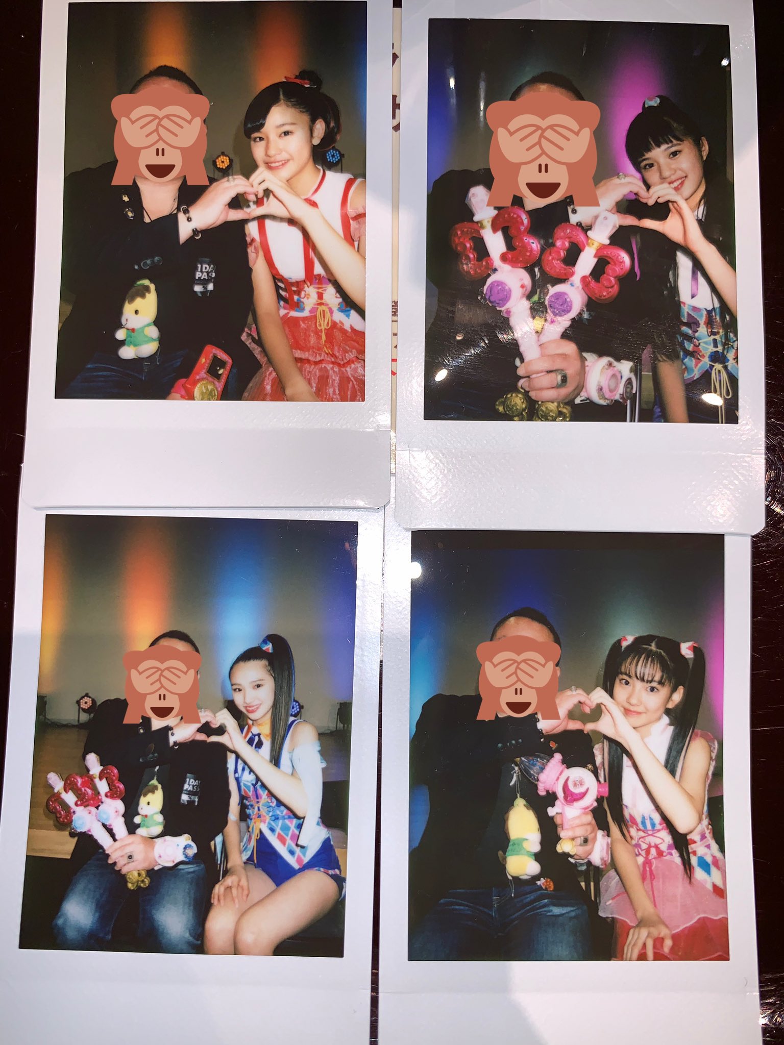 Girls2チェキ （girls2 原田都愛 特典チェキ（動画公開】Girls²