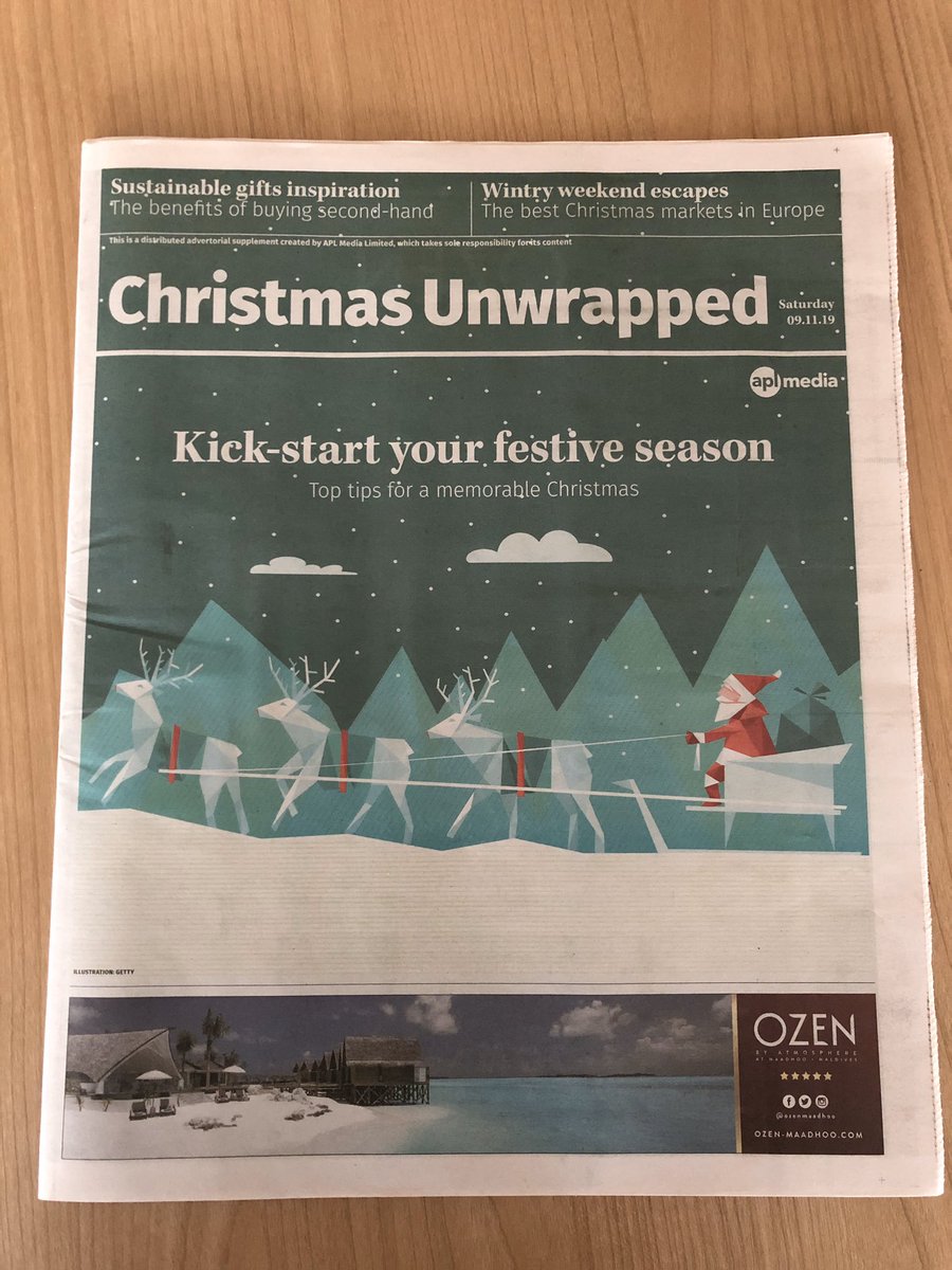 feegilfeather's tweet photo. I’m so excited to see my top tips for second hand gifting in the Christmas Unwrapped section in today’s @guardian #secondhandsanta #goodclausesantaclaus #christmasshopping https://t.co/beznqlJt9P