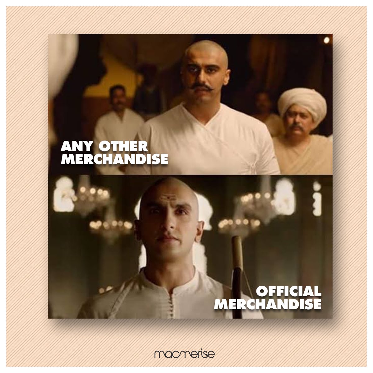 Macmerise's tweet photo. Choose wisely! #meme #trendingmeme #ranveersingh #ranveersinghmeme #arjunkapoor #arjunkapoormeme #ranveerarjun #officialmerchandise #fun #laughter #mood #macmerise #macmeriseit #getmacmerised https://t.co/ljJmWR90iU