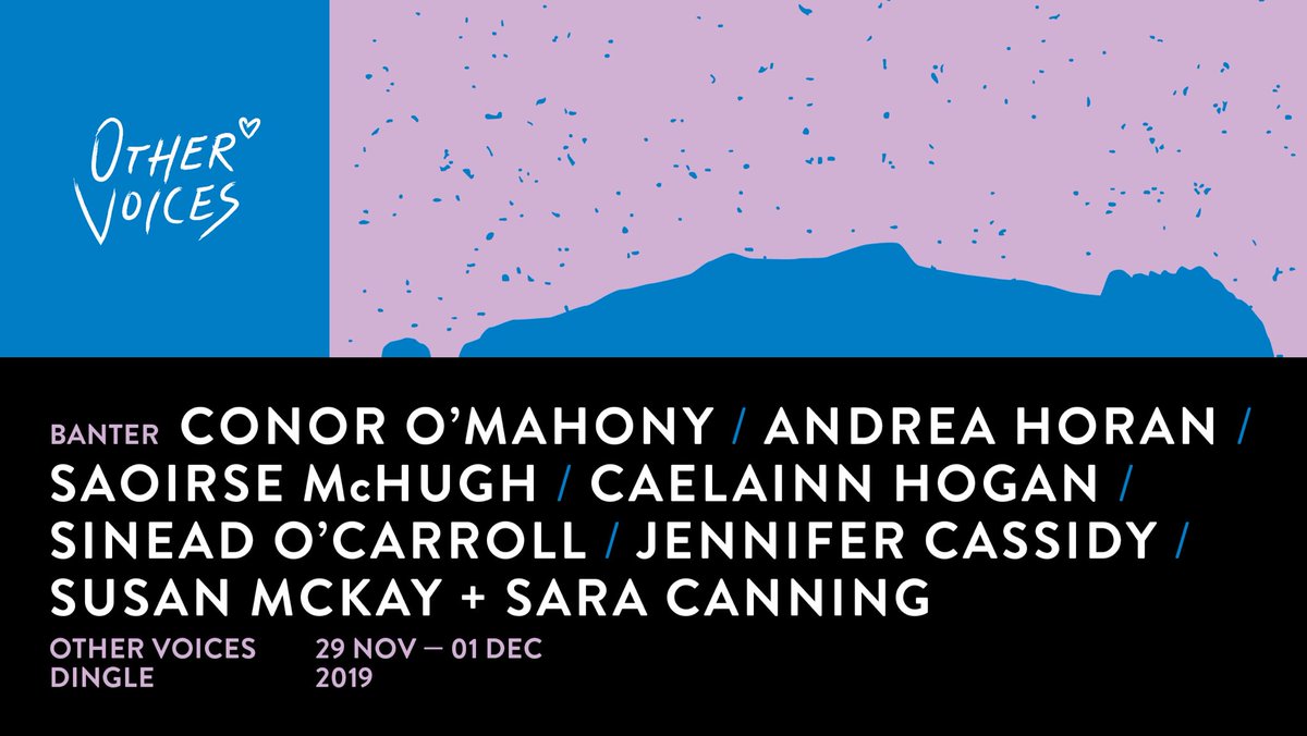 hellobanter's tweet image. We say this every year BUT the line-up for Banter @OtherVoicesLive 2019 is a cracker! @SineadOCarroll @saoirse_mchugh @OxfordDiplomat @ConorUCCLaw @CaelainnH @AndreaHoran @SusanMcKay15 &amp;amp; Sara Canning join us by the fire in Foxy Johns, Dingle on Nov 30 &amp;amp; Dec 1 (2-6pm, adm free)