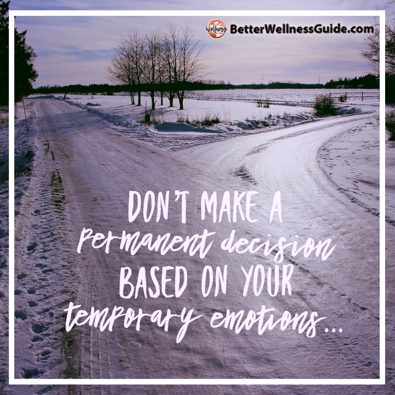 BetterWellness2's tweet image. You know you are #stressed... 
You know you have #anxiety... 
You know your thinking is clouded by these emotional states... 
So do yourself a big favor... 
Give it a little extra thought before you decide! 
#levelheaded #collected #lifelessons