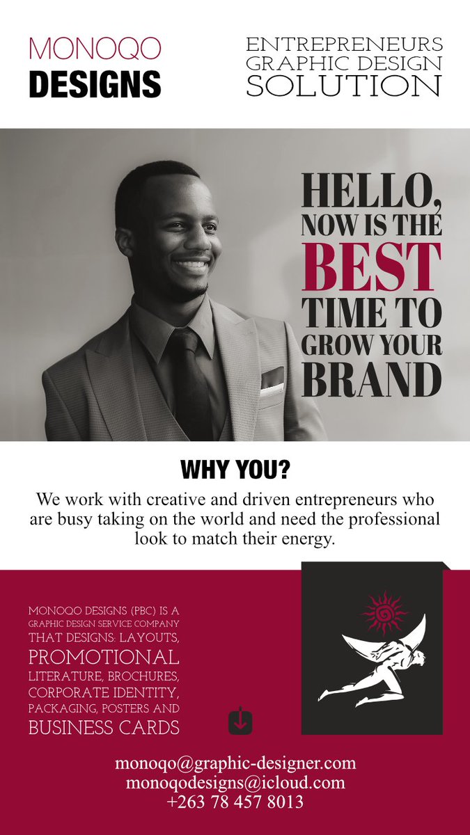 nikmutseyekwa's tweet photo. Getting my business off the ground! Feel free to contact me, and together let's grow your brand. https://t.co/CW7iL8UnIa