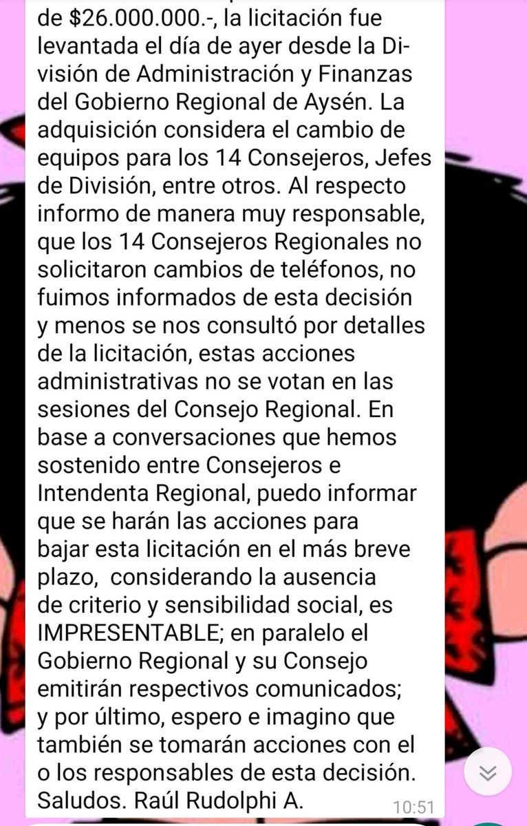MaeRadio's tweet photo. Después de esta importante noticia que salió en @diariodeaysen por el Periodista Patricio Araya González #Coyhaique y que está en los  medios nacionales muchos Cores están  dando explicaciones 🙄 https://t.co/ufFtdHfbEU
