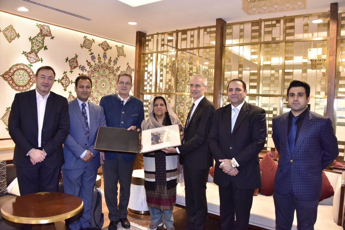 ishtiaqab's tweet image. #Swiss delegation depart to #London #IIAP