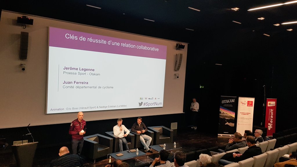 ViolaineBnn's tweet photo. 🤩La réussite de la relation de collaboration entre un comité département sportif et une solution digitale ! Bravo @otakam et le Comité département de cyclisme de l'#Herault 👏
@ErBosc https://t.co/g4swKghZU1