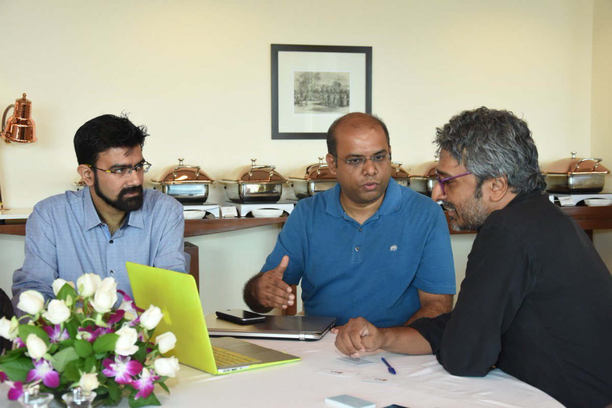 As a part of the #INSPIRE2019 bootcamp, the distinguished experts engaged in one on one interactions with the finalists, to help them fine tune their presentations. #InnovateAccelerate <a href="/usaid_india/">USAID India</a> <a href="/WRIIndia/">WRI India</a> <a href="/WorldBank/">WorldBank</a> <a href="/ADB_HQ/">Asian Development Bank</a> <a href="/MAITREEProgram/">MAITREE Program</a>