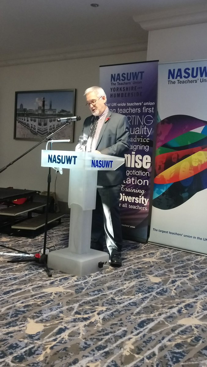 Just asked Dave Kitchen at @NASUWT regional conference #YorkshireandHumberside about the importance of schools being made to report data on internal isolation... A secret blight on our schools and children #FightingForTeachers #FightingForStudents