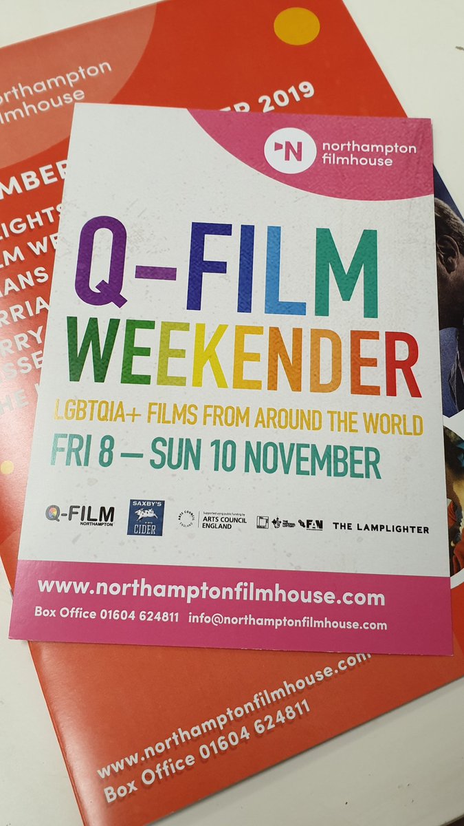 ScreenNorthants's tweet photo. Lots of filmmaker Q&amp;As accompanying films showing this weekend at @QFilmWeekender @NNFilmhouse. If you're a local filmmaker seize this opportunity to find out how they did it! And if you're a follower of Screen Northants DM us for some special offers. https://t.co/CxH6J31YWj