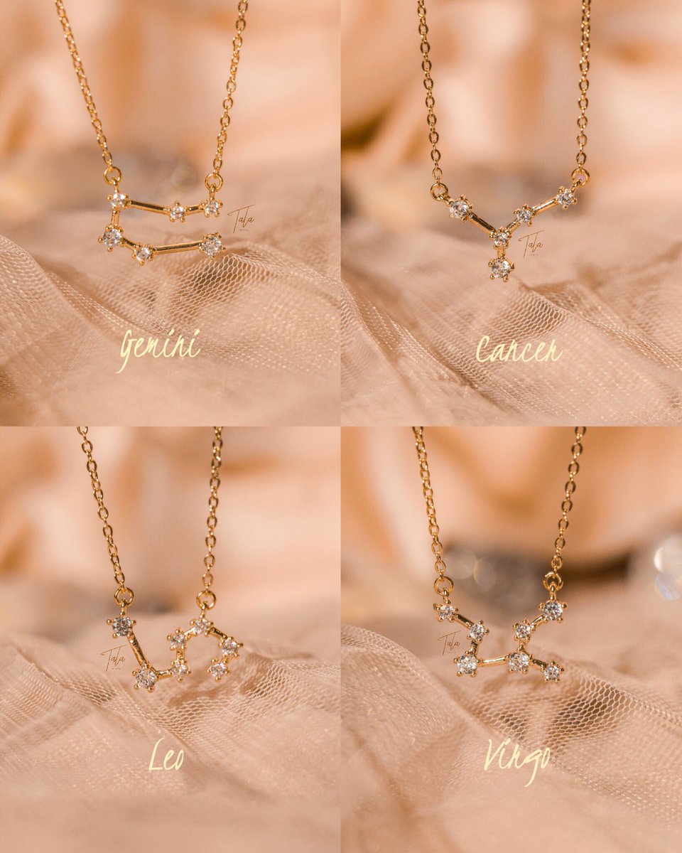 Celestial Constellation necklaces 