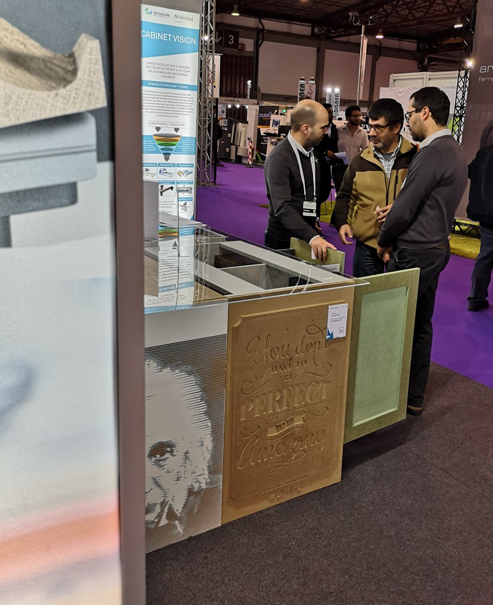 BitmindSolucoes's tweet image. Dia #3 - Fimap 2019 | Último dia para realizar bons negócios para a indústria da madeira! Visite-nos na Exponor, Pavilhão 4/Stand B34, das 10h às 19h. Até já 😉

#Bitmind #Hexagon #alphacam #cabinetvision #fimap2019 #exponor