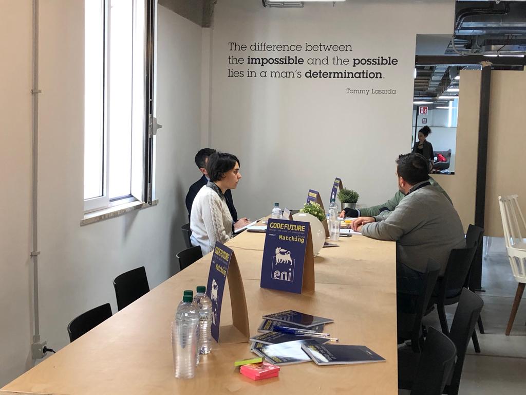 spremute's tweet photo. L'area matching del #code4future. Momento di incontro e #networking 🍊 #9novembre #openinnovation #innovazione https://t.co/GYFxl0JeJF