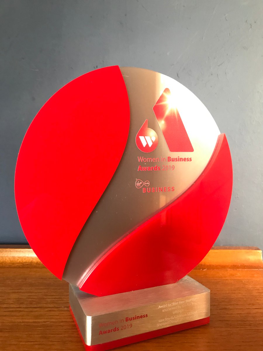 Thanks to <a href="/wibni/">Women in Business</a>. We're delighted to be awarded #beststartup2019 Thanks to amazing colleagues, collaborators, family, friends and clients who support, encourage and inspire you to do great things. #branddesign #shesaid #WIBAwards19 #Belfast #NorthernIreland