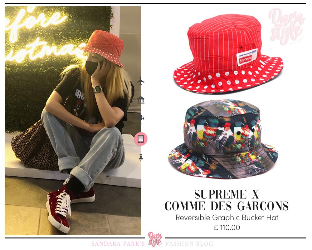 cdg bucket hat