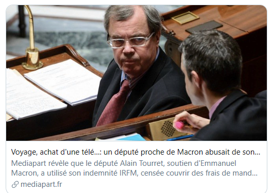 macronscope's tweet photo. #DétournementDeFond
Il faut tirer les leçons des affaires des députés #Laabid #Bridey #Tourret et autres
C'est pour cela que je dénoncerai prochainement l'institutrice de mes enfants qui utilise son traitement pour acheter du matériel pédagogique.
@tropical_boy @anticor_org https://t.co/ngQBARdChT