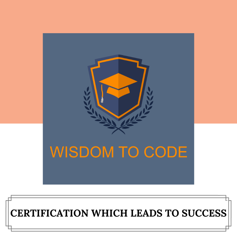 Get excelled at coding with our certification for a brighter future. Visit our website and enroll for our certification program wisdomtocode.com

#webdevelopment #certification #coding #getahead #wisdomtocode #brightcareer #getcertified