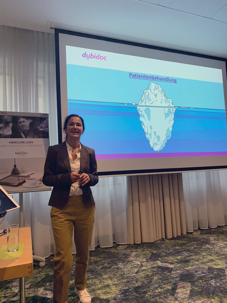 #Startuppraxis19 Dr. Fahimi-Weber, HNO-Ärztin, entwickelte <a href="/dubidoc/">dubidoc</a>: Intelligentes Terminmanagement für Praxen mit Online-Zugang für Zuweiser und Patienten. Ständige Weiterentwicklung, bald mit Voice-Unterstützung, #TSVG-konform, Transparenz durch elektronischen #Terminkalender